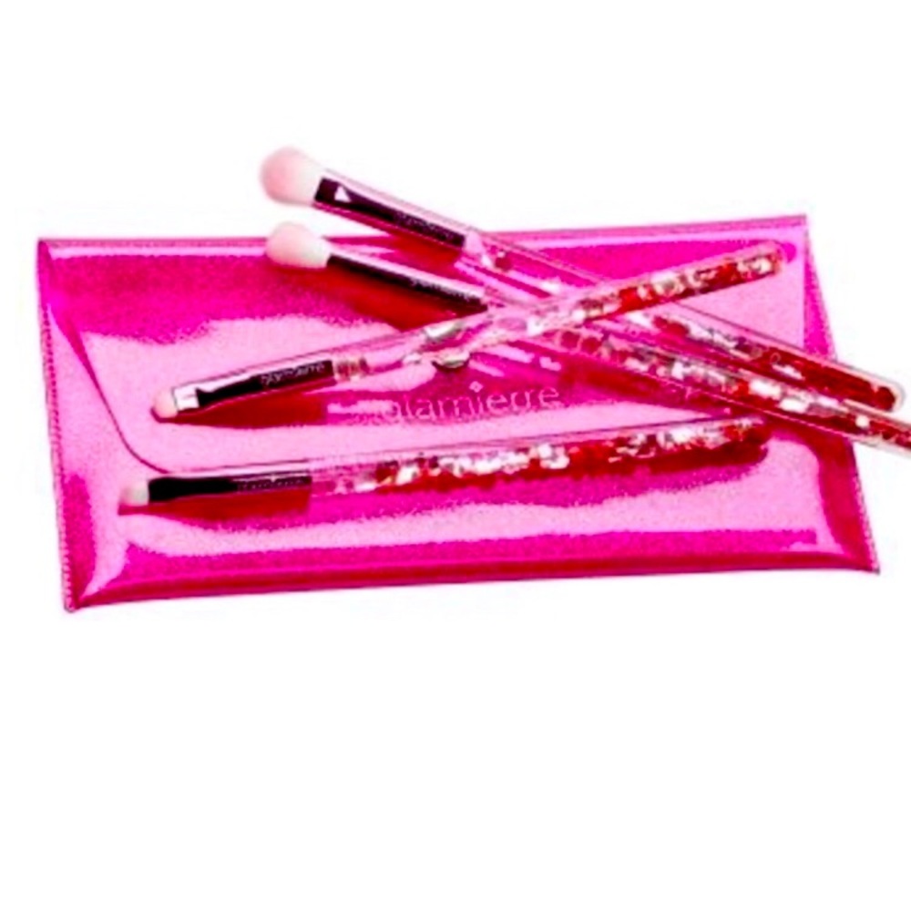 GLAMIERRE Eye Brush Collection-Pink Luxe Glitter